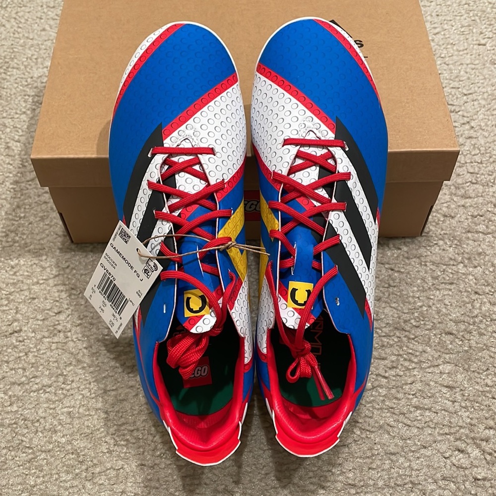 Adidas GAMEMODE FIRM GROUND SOCCER CLEATS junior size 6 brand new with box - Picture 2 of 7